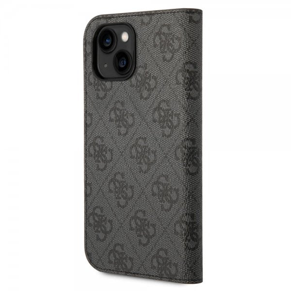 Guess iPhone 14 Plus Suojakotelo 4G Logo Musta