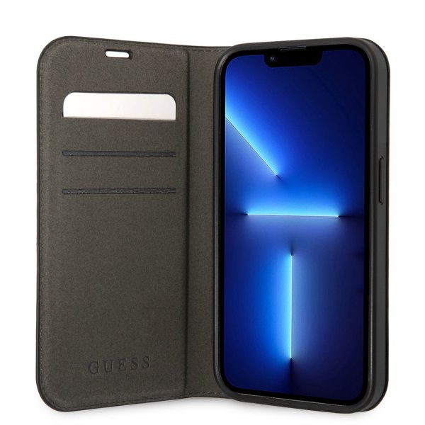 Guess iPhone 14 Plus Suojakotelo 4G Logo Musta