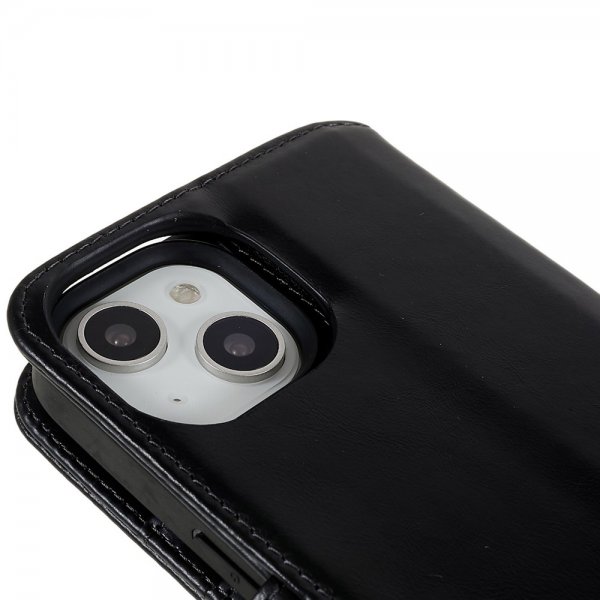 Nordic Covers iPhone 14 Plus -kotelo MagLeather Raven Black