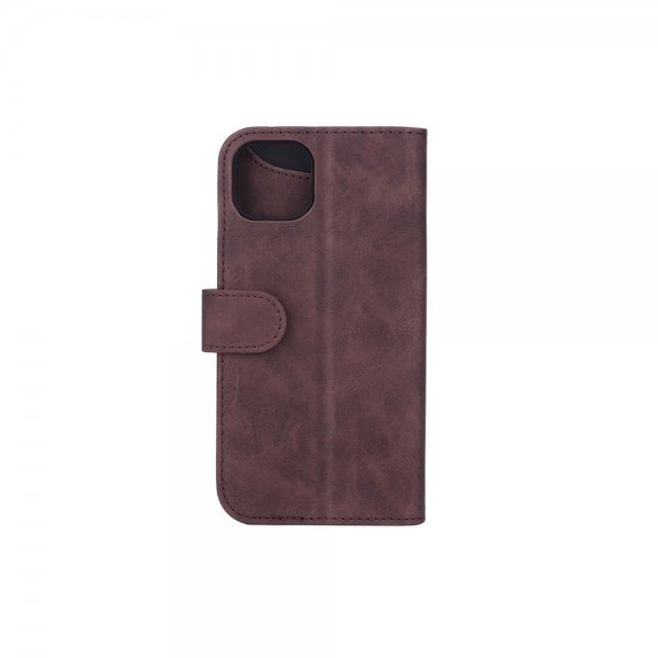 Gear iPhone 14 Plus -suojakotelo korttipidikkeellä, ruskea