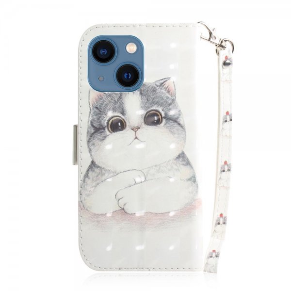 iPhone 14 Plus -kuoret, kissa- ja tomaattikuvio