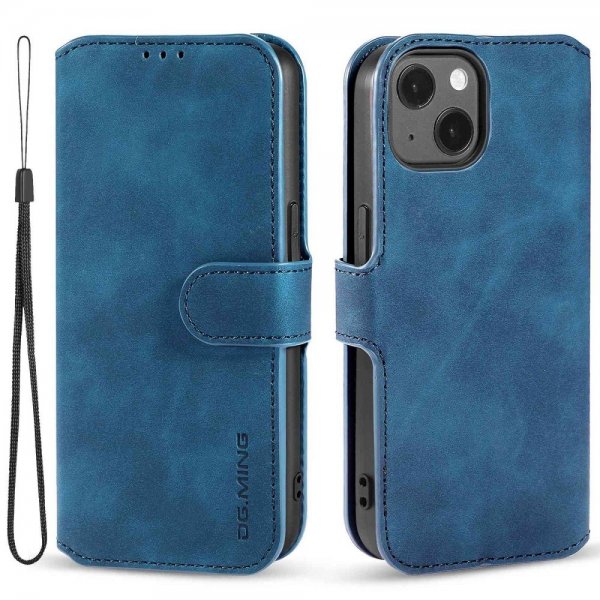 Dg.Ming iPhone 14 Plus -kuori, retro, sininen