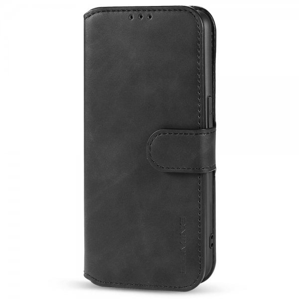 Dg.Ming iPhone 14 Plus Retro-suojakuori, musta