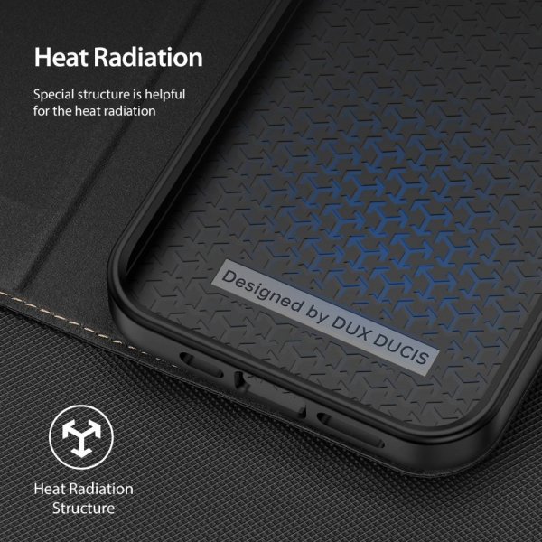 Dux Ducis iPhone 14 Plus -kuori Skin X2 -sarja musta