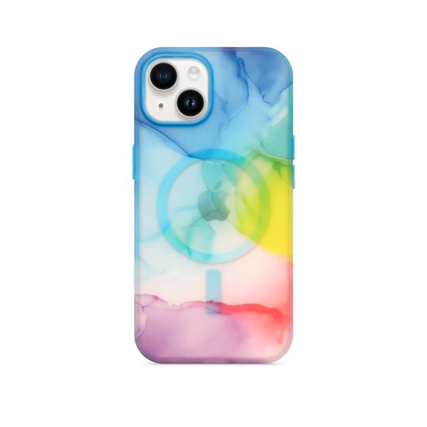 iPhone 14 Plus Kuoret Abstrakti monivärinen kuvio