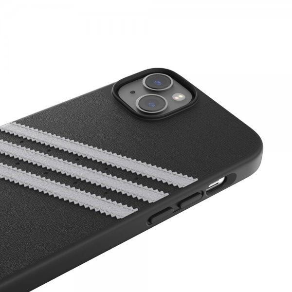 Adidas iPhone 14 Plus -kuori 3 Stripes Snap Case musta-valkoinen
