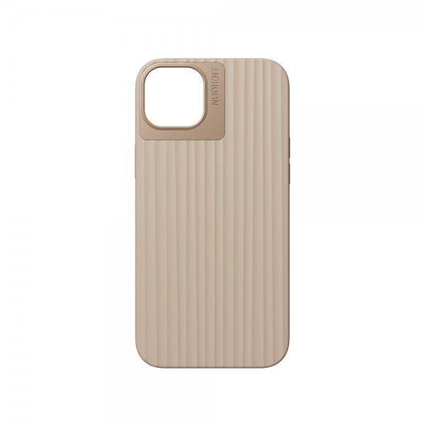 Nudient iPhone 14 Plus -suojakuori Bold Linen Beige
