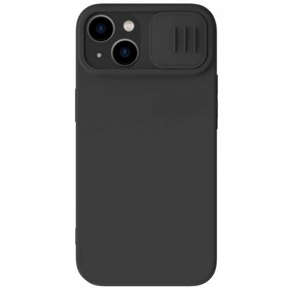 Nillkin iPhone 14 Plus -suojakuori CamShield Silky MagSafe, musta