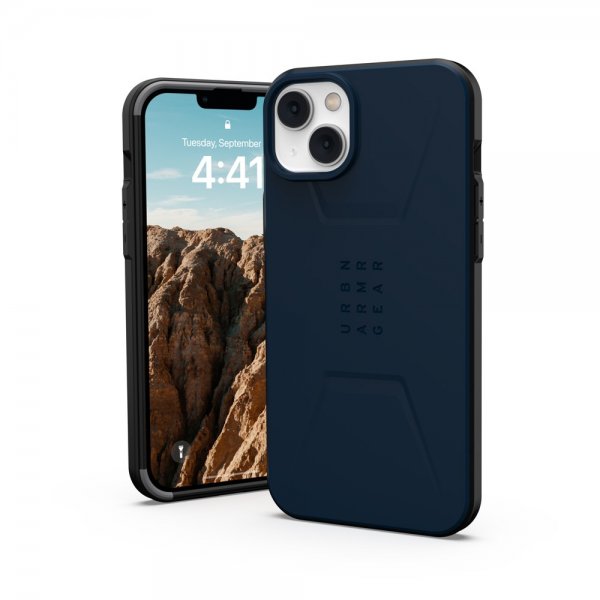 Urban Armor Gear (UAG) iPhone 14 Plus -suojakuori Civilian MagSafe Mallard