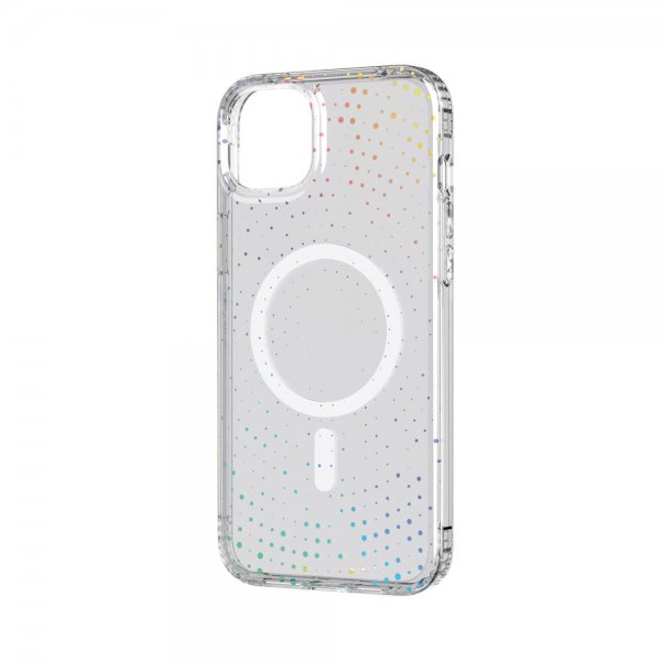 Tech21 iPhone 14 Plus -suojakuori Evo Sparkle MagSafe Radiant