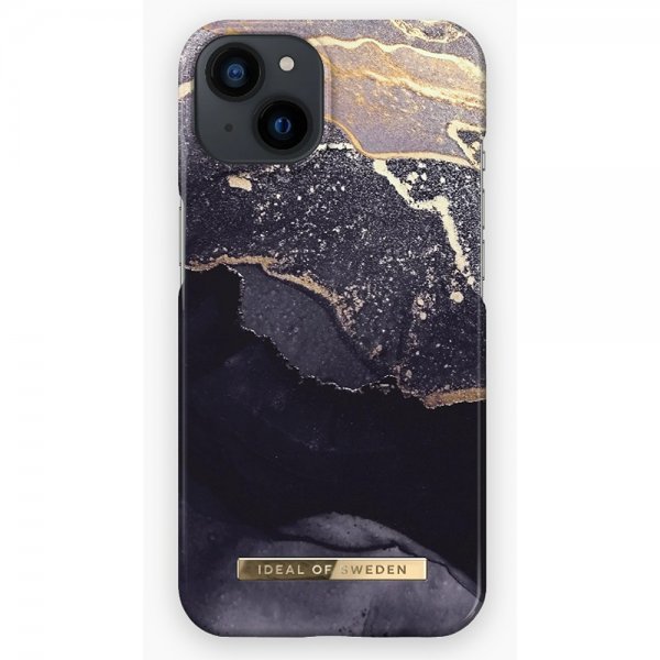 Ideal of Sweden iPhone 14 Plus -suojakuori Fashion Case MagSafe Golden Twilight Marble