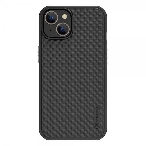 Nillkin iPhone 14 Plus -suojakuori Frosted Shield Pro MagSafe, musta