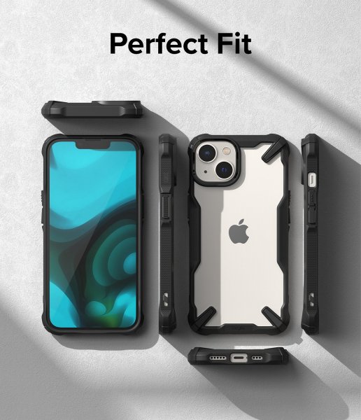 Ringke iPhone 14 Plus -kuori Fusion X Musta