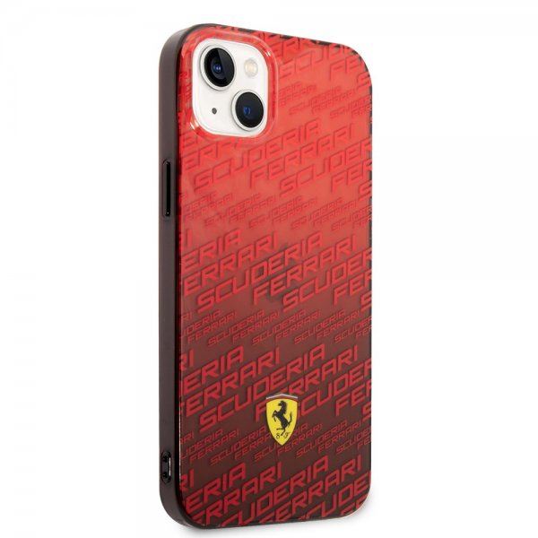 Ferrari iPhone 14 Plus kuori Gradient Scuderia punainen