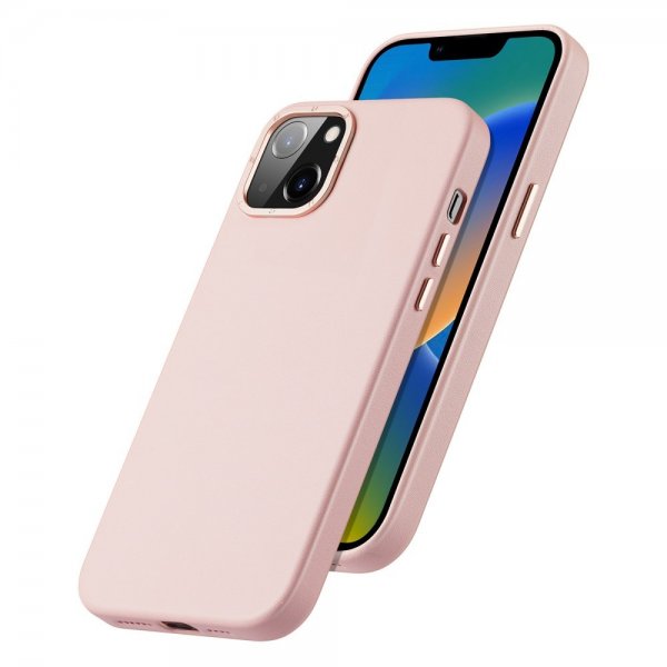 Dux Ducis iPhone 14 Plus -kuori Grit Series MagSafe, pinkki