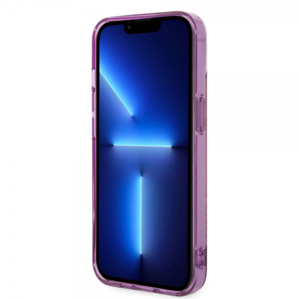 Guess iPhone 14 Plus Suojakuori Jungle Pink