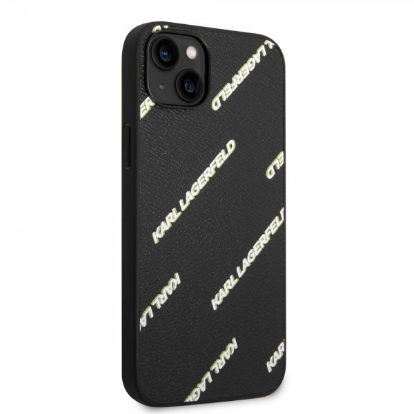 Karl Lagerfeld iPhone 14 Plus Suojakuori Logomania Musta