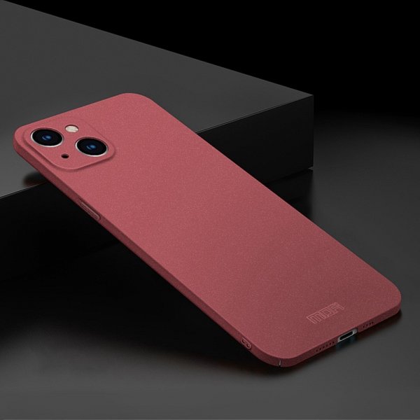 Mofi iPhone 14 Plus -kuori, matta, Shield, punainen