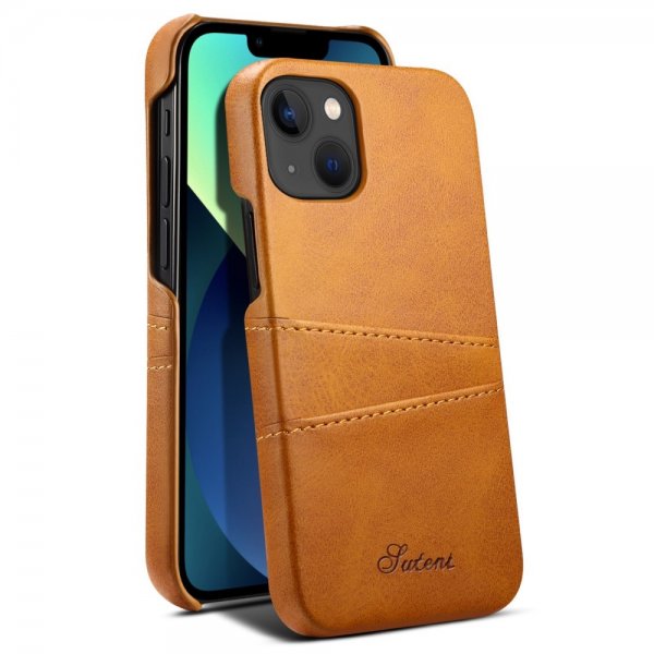 iPhone 14 Plus -kuoret kahdella korttipaikalla Khaki