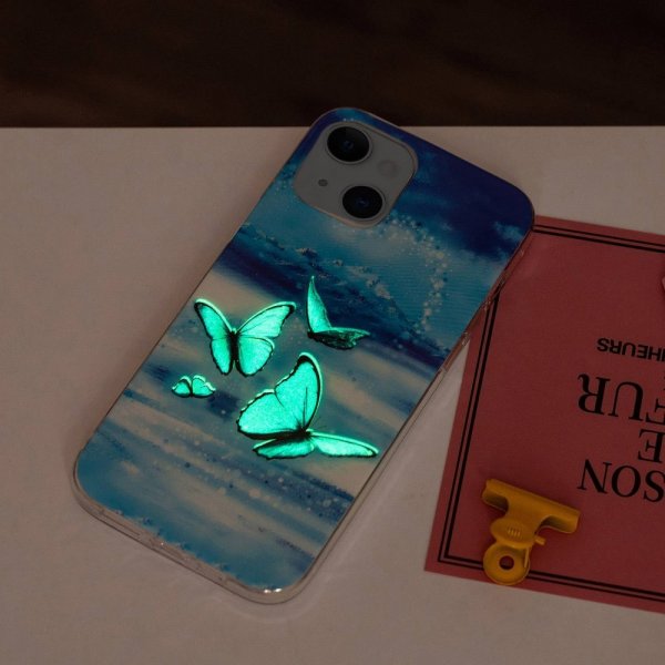 iPhone 14 Plus -kuoret, Siniset perhoset -aiheinen