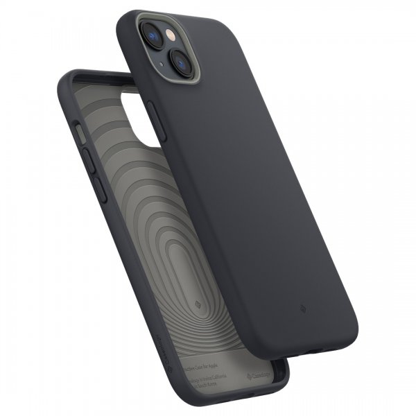 Caseology iPhone 14 Plus -suojakuori ja näytönsuoja, Nano Pop 360 Black Sesame