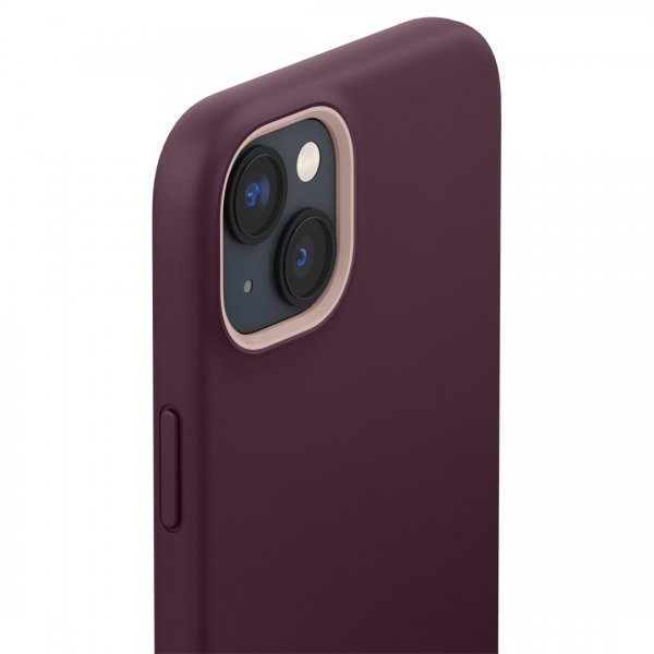 Caseology iPhone 14 Plus -suojakuori Nano Pop Mag Burgundy Bean