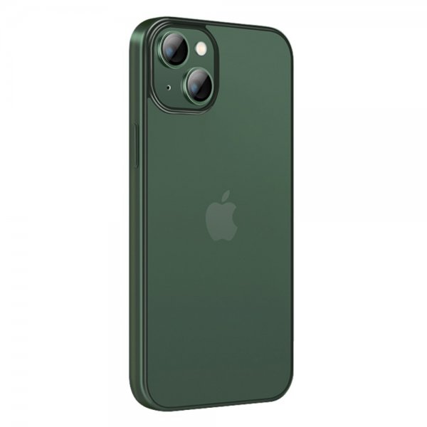 X-Level iPhone 14 Plus kuori Nature Color Series vihreä