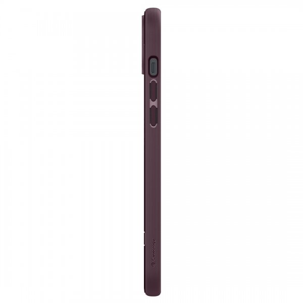 Caseology iPhone 14 Plus -suojakuori Parallax Mag Burgundy Bean