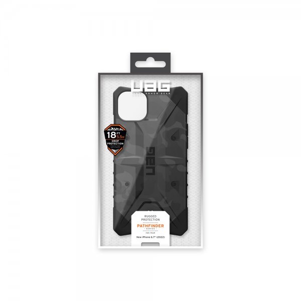 Urban Armor Gear (UAG) iPhone 14 Plus -suojakuori Pathfinder SE Midnight Camo