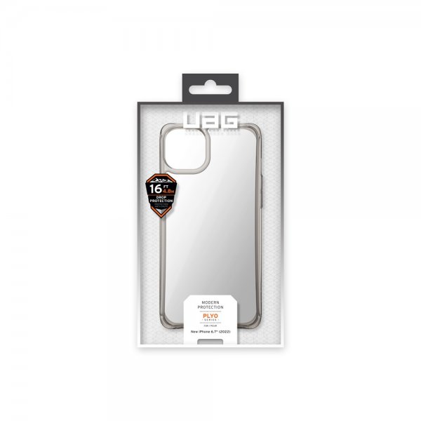 Urban Armor Gear (UAG) iPhone 14 Plus -suojakuori Plyo Ash