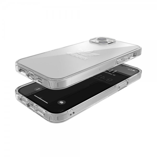 Adidas iPhone 14 Plus -suojakuori Protective Clear Case Transparent