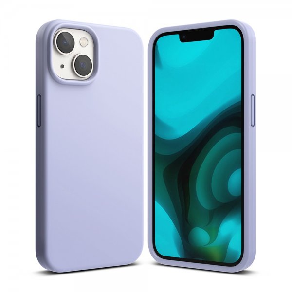 Ringke iPhone 14 Plus -silikonikuori, laventeli