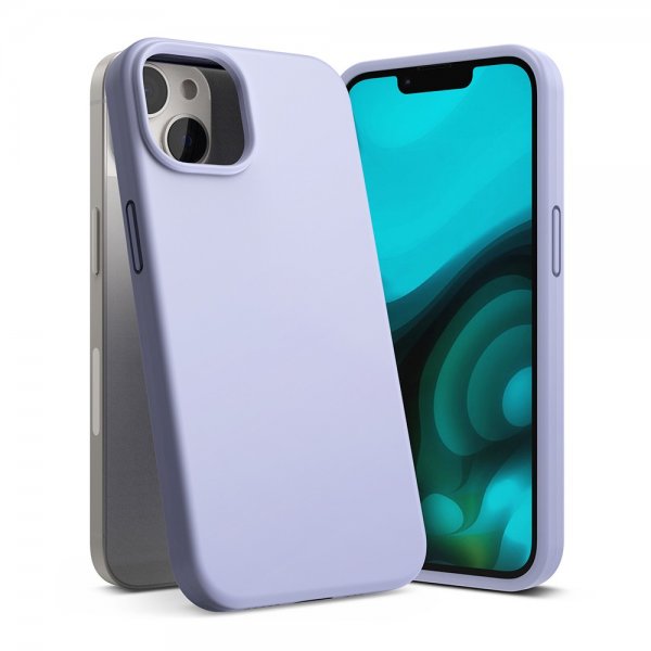 Ringke iPhone 14 Plus -silikonikuori, laventeli