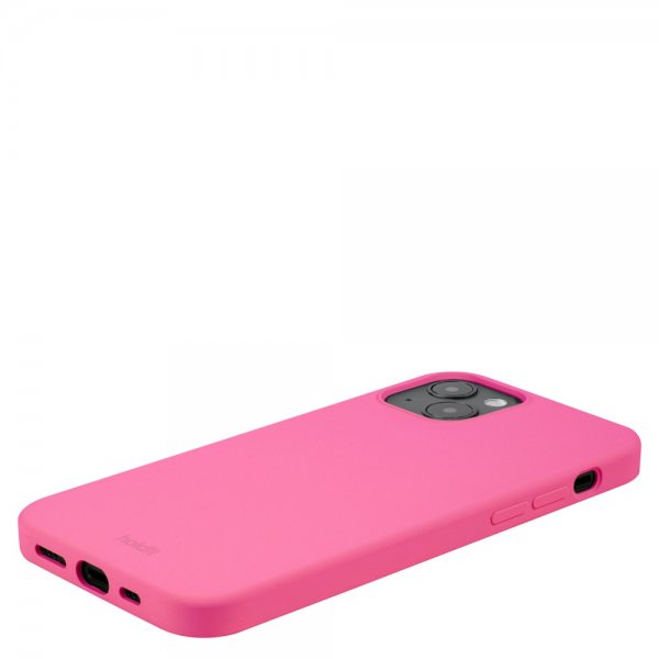 holdit iPhone 14 Plus Silikonikuori Bright Pink