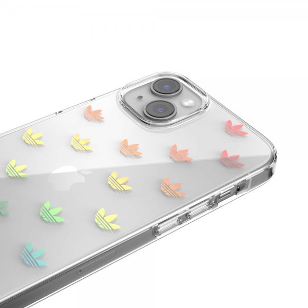 Adidas iPhone 14 Plus Kuori Trefoil Clear Case Transparent