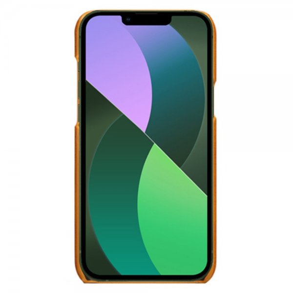 iPhone 14 Plus -kuoret kahdella korttipaikalla, vaaleanruskea