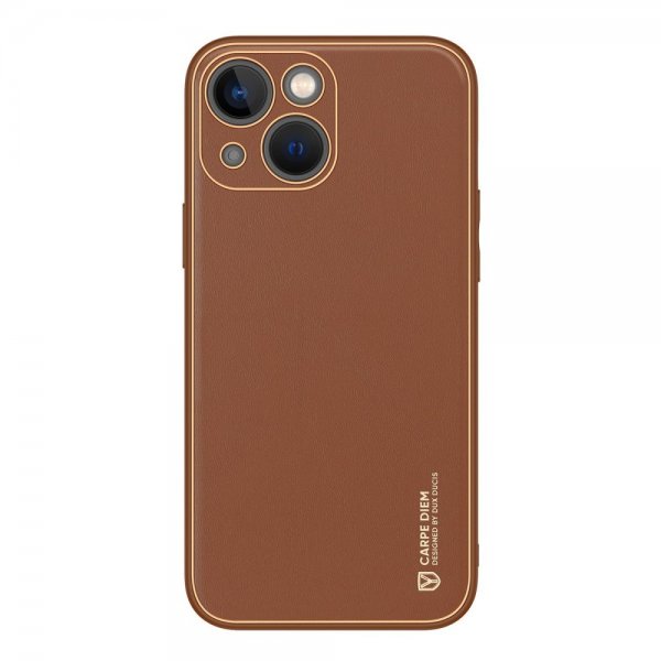 Dux Ducis iPhone 14 Plus -suojakuori YOLO Series, ruskea