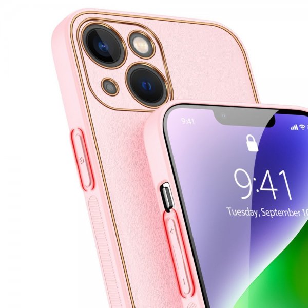 Dux Ducis iPhone 14 Plus kuoret, YOLO Series, vaaleanpunainen