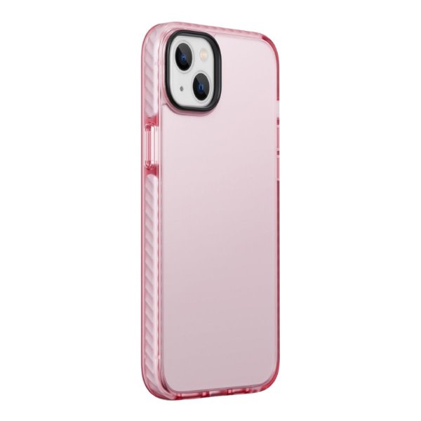 iPhone 14 Plus Iskunkestävä TPU Kuori Ruusu