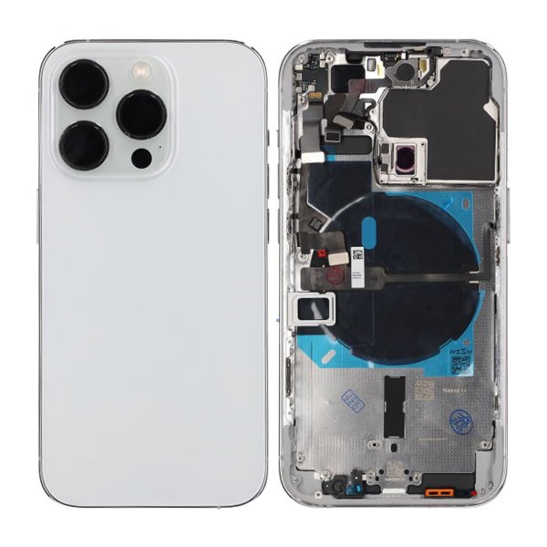 iPhone 14 Pro Takakansi ja Koko runko OEM - Valkoinen