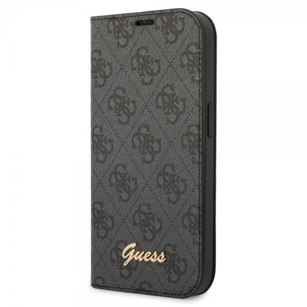 Guess iPhone 14 Pro Suojakuori 4G Logo Musta