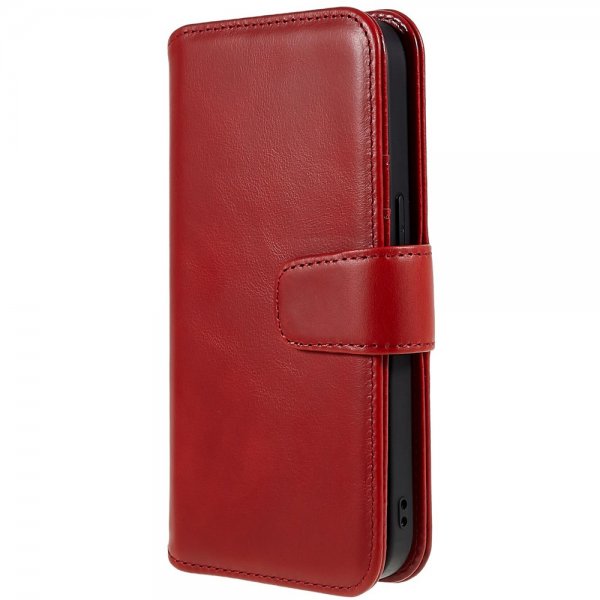 Nordic Covers iPhone 14 Pro -suojakuori MagLeather Poppy Red