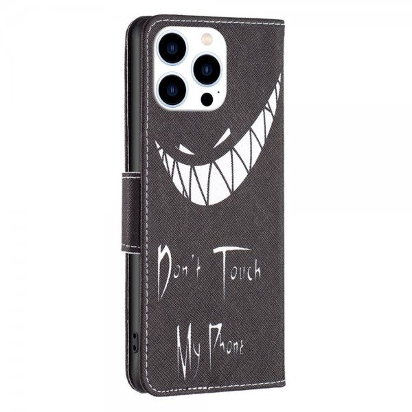 iPhone 14 Pro Kuoret Kuvio Don't Touch My Phone