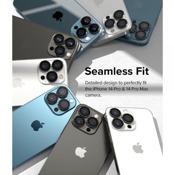 Ringke iPhone 14 Pro/iPhone 14 Pro Max Kamerasuojus Camera Lens Frame Musta