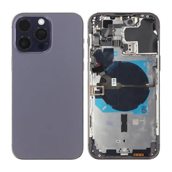 iPhone 14 Pro Max takakansi ja täysi runko OEM - violetti