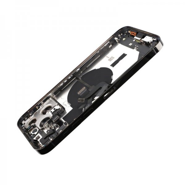iPhone 14 Pro Max Takakansi ja Koko Kehys - Musta