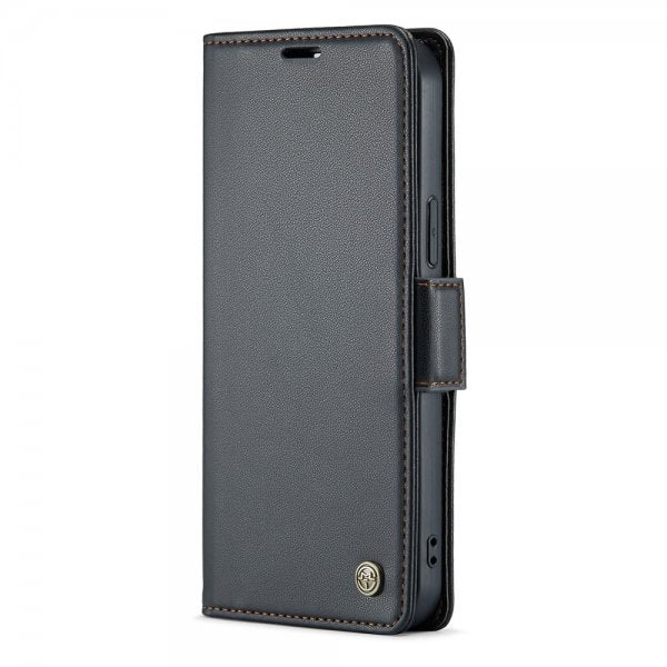 CaseMe iPhone 14 Pro Max Kotelo 023 Series Musta