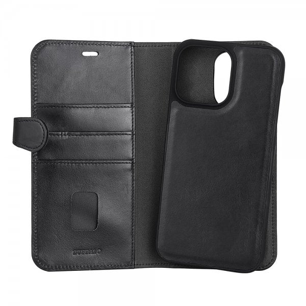 Buffalo iPhone 14 Pro Max Kotelo 2-in-1 Irrotettava Lompakko Musta