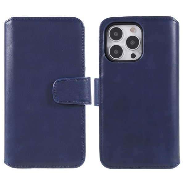Nordic Covers iPhone 14 Pro Max Suojakuori Essential Leather Heron Blue