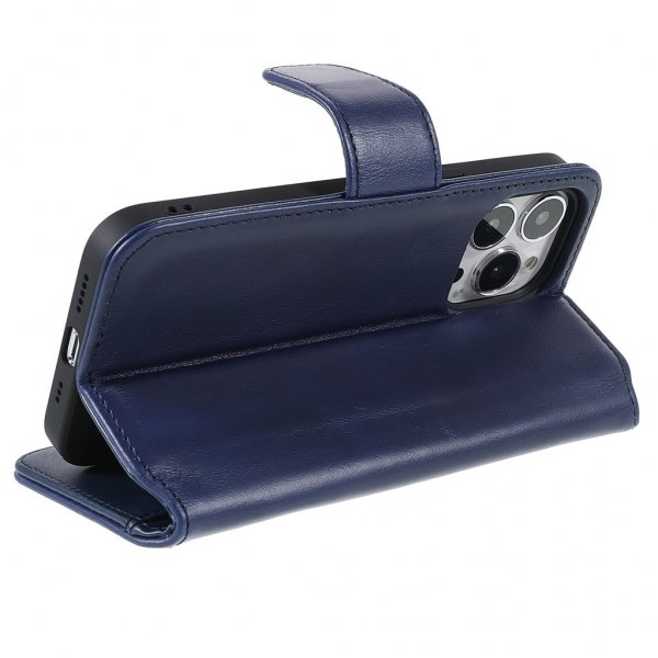 Nordic Covers iPhone 14 Pro Max Suojakuori Essential Leather Heron Blue